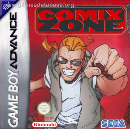 Cover Comix Zone for Game Boy Advance